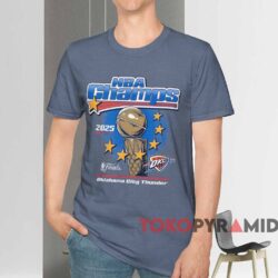 2025 Okc Thunder Nba Champions Stars Shirt Fabric T shirt