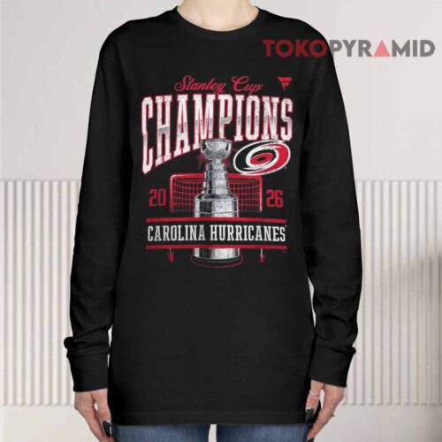 2026 Carolina Hurricanes Stanley Cup Champions Vintage Long sleeved 2026 Carolina Hurricanes Stanley Cup Champions Vintage Long sleeved