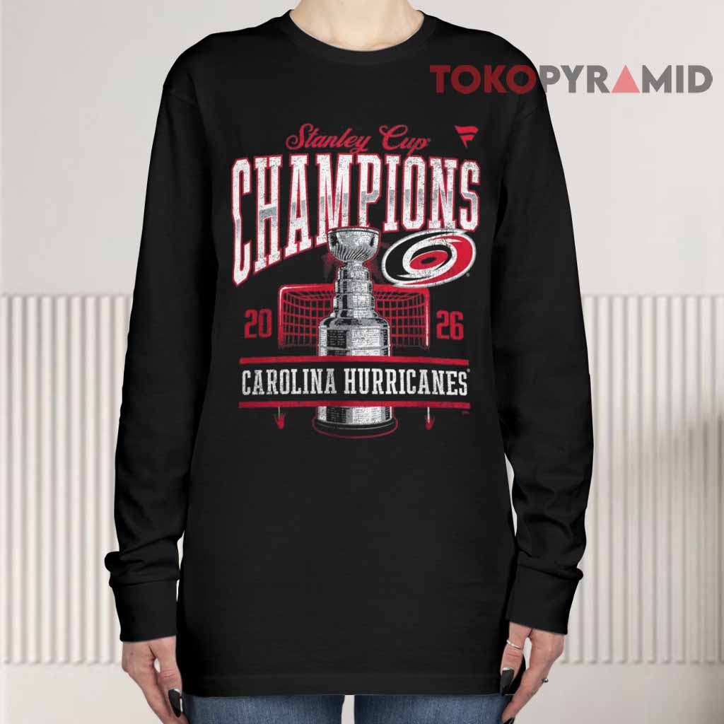 2026 Carolina Hurricanes Stanley Cup Champions Vintage Long sleeved 2026 Carolina Hurricanes Stanley Cup Champions Vintage Long sleeved