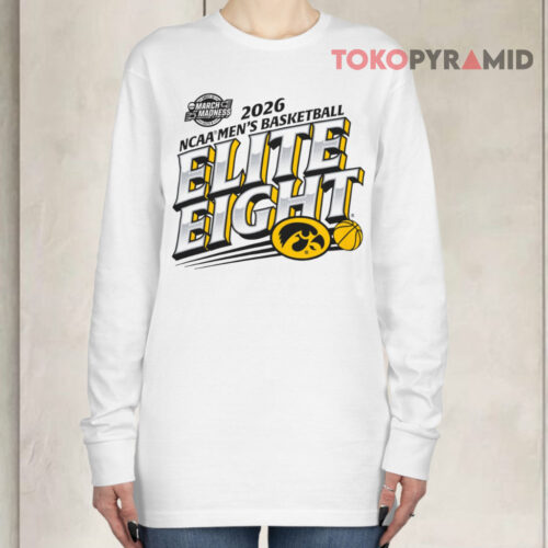 2026 Iowa Men's Basketball Elite Eight Long sleeved