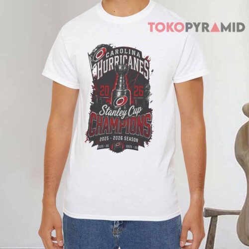 2026 Stanley Cup Champions Carolina Hurricanes Shirt