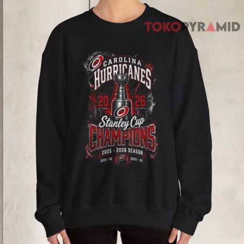 2026 Stanley Cup Champions Carolina Hurricanes Sweatshirt