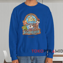 30th Anniversary Splash Mountain T shirt Blue Sweatshirt