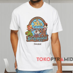 30th Anniversary Splash Mountain T shirt White T shirt