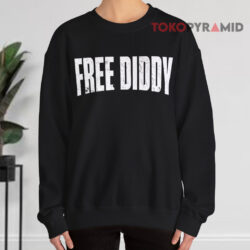 50 Cent Wearing Free Diddy Shirt 3 50 Cent Wearing Free Diddy Sweatshirt