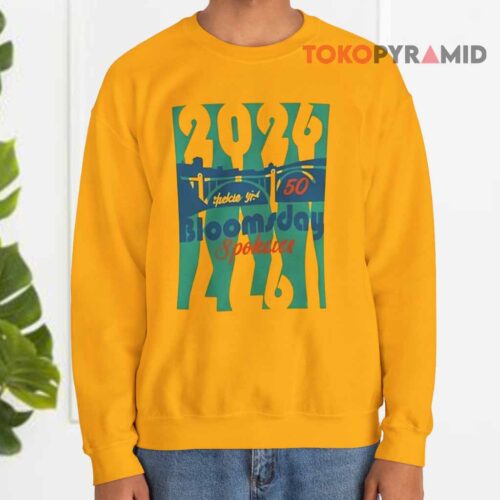 50th Annual Bloomsday Race 2026 Yellow Sweatshirt