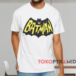 60s Batman Logo T shirt White T shirt