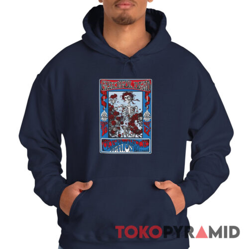 60s Vintage Grateful Dead Avalon Ballroom 1966 Concert Rare Hoodie