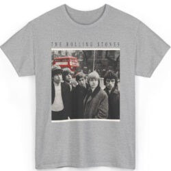 60s Vintage The Rolling Stones 1964 Bus Photo Rare Shirt