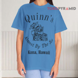70s Quinn’s Almost By The Sea Kona Hawaii Blue T shirt