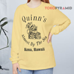 70s Quinn's Almost By The Sea Kona Hawaii Shirt 4 70s Quinn’s Almost By The Sea Kona Hawaii Long sleeved