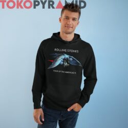 70s Vintage 1975 Rolling Stones Tour Of The Americas Eagle Rare Hoodie