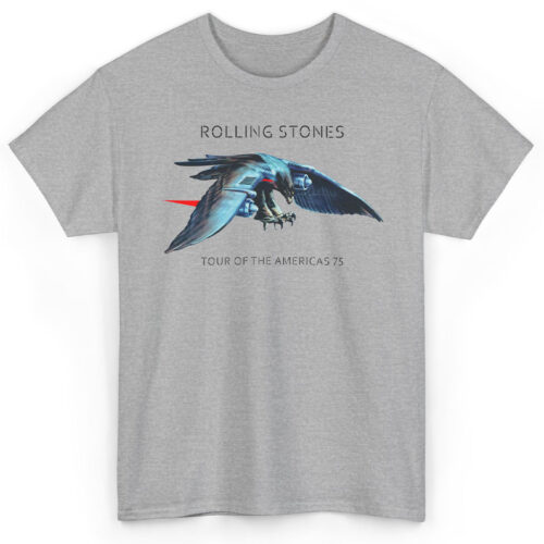 70s Vintage 1975 Rolling Stones Tour Of The Americas Eagle Rare Shirt 70s Vintage 1975 Rolling Stones Tour Of The Americas Eagle Rare Shirt