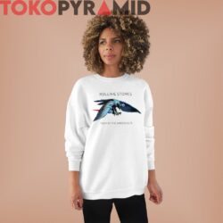 70s Vintage 1975 Rolling Stones Tour Of The Americas Eagle Rare Sweatshirt