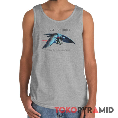 70s Vintage 1975 Rolling Stones Tour Of The Americas Eagle Rare Tank Top 70s Vintage 1975 Rolling Stones Tour Of The Americas Eagle Rare Tank Top