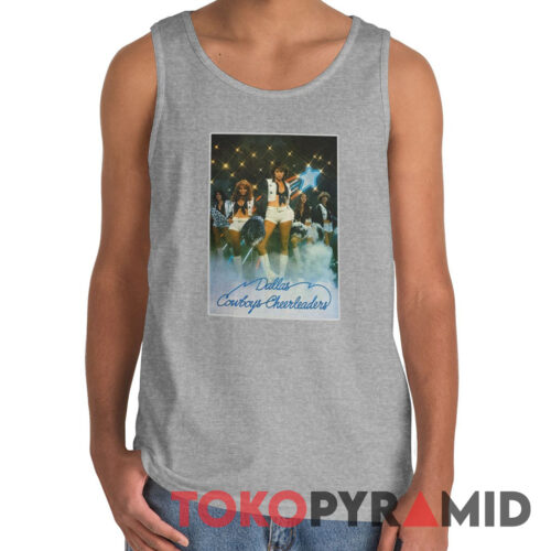70s Vintage 1977 Dallas Cowboys Cheerleaders Poster Unique Tank Top 70s Vintage 1977 Dallas Cowboys Cheerleaders Poster Unique Tank Top