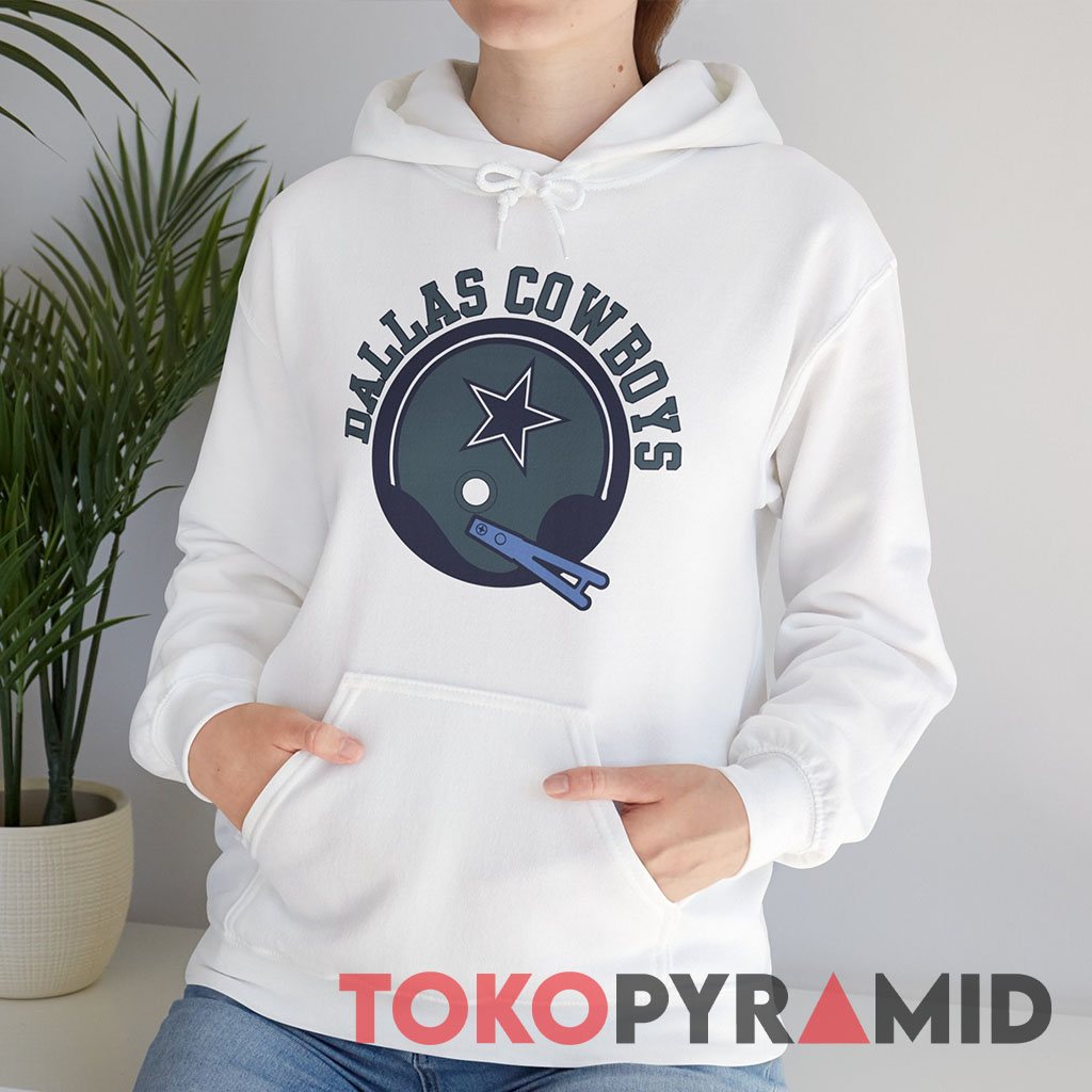 70s Vintage Dallas Cowboys Helmet Logo NFL Unique Hoodie 70s Vintage Dallas Cowboys Helmet Logo NFL Unique Hoodie