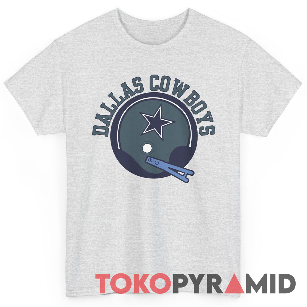 70s Vintage Dallas Cowboys Helmet Logo NFL Unique T Shirt 70s Vintage Dallas Cowboys Helmet Logo NFL Unique T Shirt