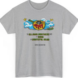 70s Vintage Grateful Dead Allman Brothers The Band 1973 Summer Jam at Watkins Glen Festival Shirt