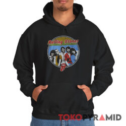 70s Vintage Rolling Stones 1978 Old Picture Rare Hoodie