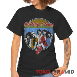70s Vintage Rolling Stones 1978 Old Picture Rare T Shirt