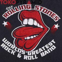 Rolling Stones 1978 Tour Of America Worlds Greatest Rock & Roll Band 2-sided T-shirt 3 70s Vintage Rolling Stones 1978 Tour Of America Worlds Greatest Rock & Roll Band 2 Sided Rare T shirt Back 2
