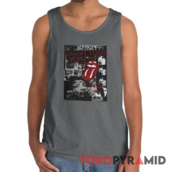 70s Vintage Rolling Stones Exile On Main Street Faded Rare Shirt 3 70s Vintage Rolling Stones Exile On Main Street Faded Rare Tank Top