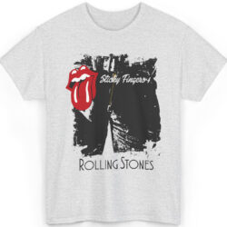 70s Vintage Rolling Stones Sticky Fingers Rare Shirt