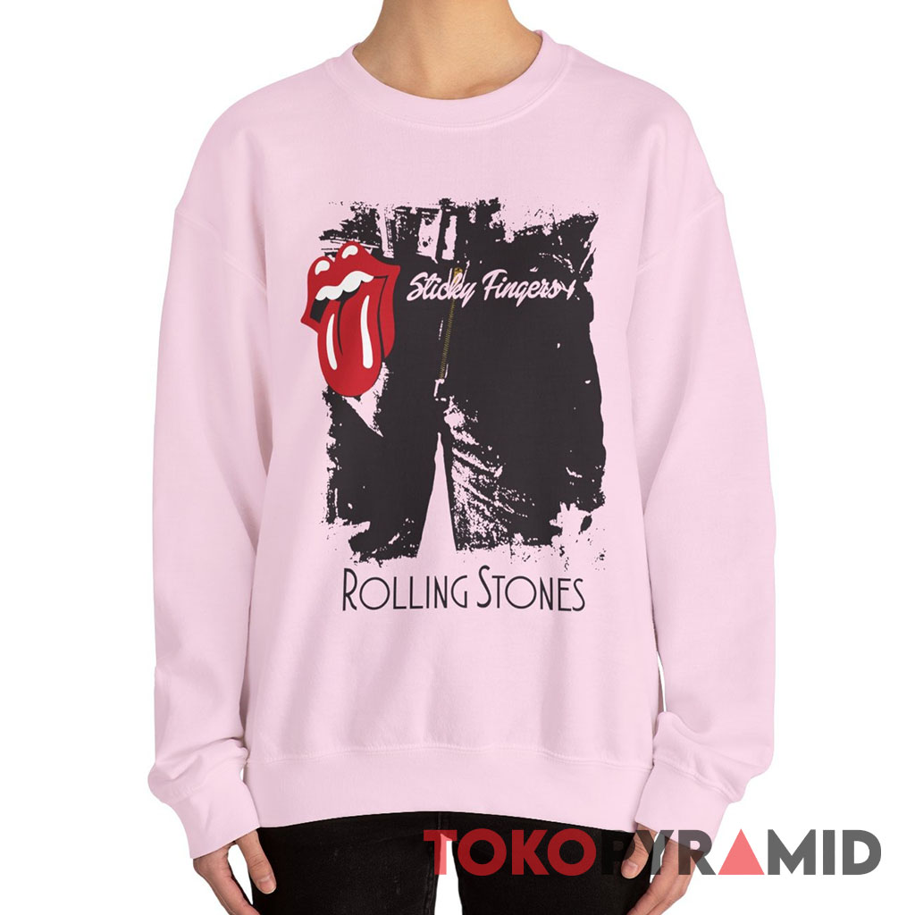 70s Vintage Rolling Stones Sticky Fingers Rare Sweatshirt 70s Vintage Rolling Stones Sticky Fingers Rare Sweatshirt