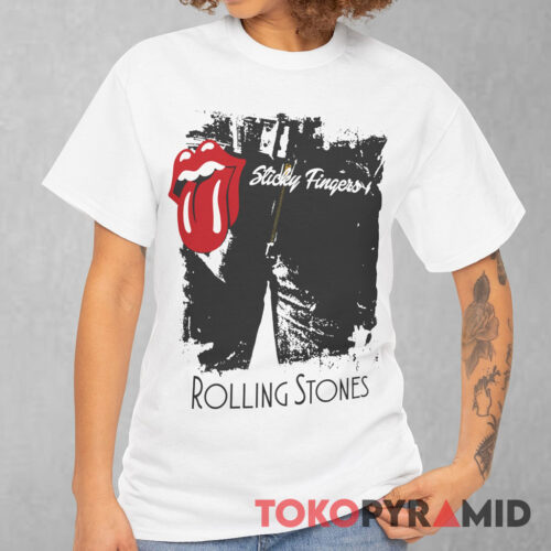 70s Vintage Rolling Stones Sticky Fingers Rare T Shirt 70s Vintage Rolling Stones Sticky Fingers Rare T Shirt