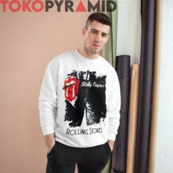 70s Vintage Rolling Stones Sticky Fingers Rare Shirt 2 70s Vintage Rolling Stones Sticky Fingers Rare White Sweatshirt