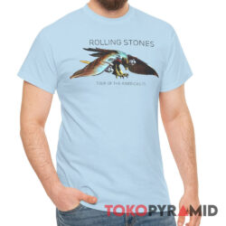 70s Vintage Rolling Stones Tour Of The Americas 1975 Eagle Rare Shirt
