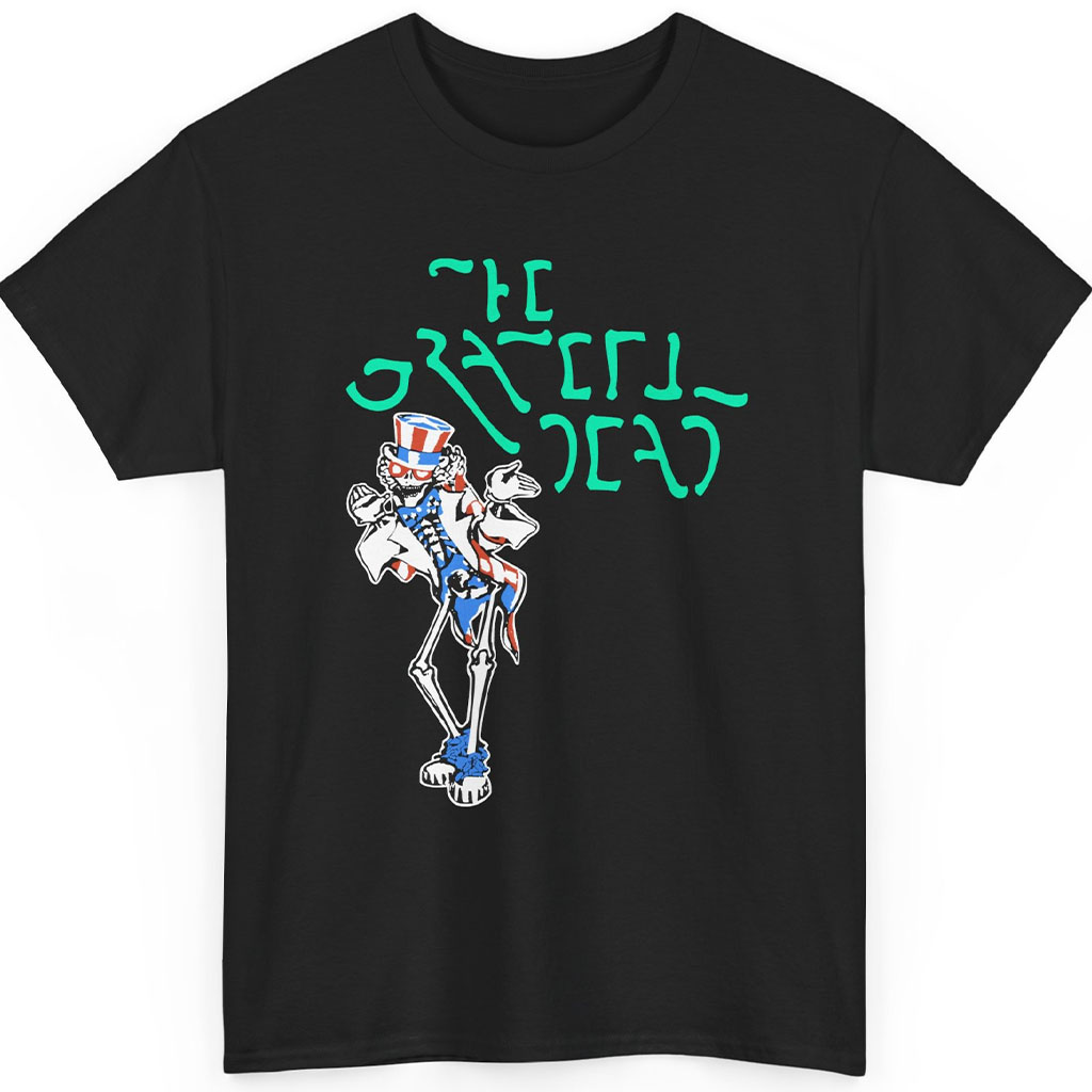 70's Vintage The Grateful Dead 1977 Uncle Sam Rare Shirt 70's Vintage The Grateful Dead 1977 Uncle Sam Rare Shirt