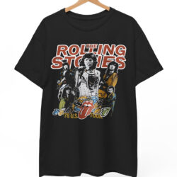 70s Vintage The Rolling Stones 78 US Tour Rare Shirt