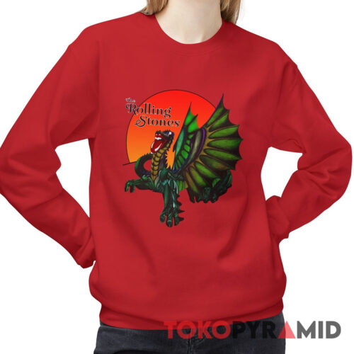 70s Vintage The Rolling Stones Dragon 1978 Day on the Green Rare Sweatshirt 70s Vintage The Rolling Stones Dragon 1978 Day on the Green Rare Sweatshirt