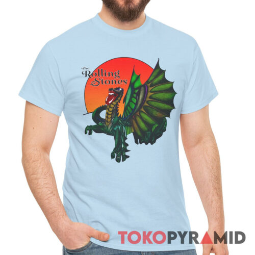 70s Vintage The Rolling Stones Dragon 1978 Day on the Green Rare T Shirt 70s Vintage The Rolling Stones Dragon 1978 Day on the Green Rare T Shirt