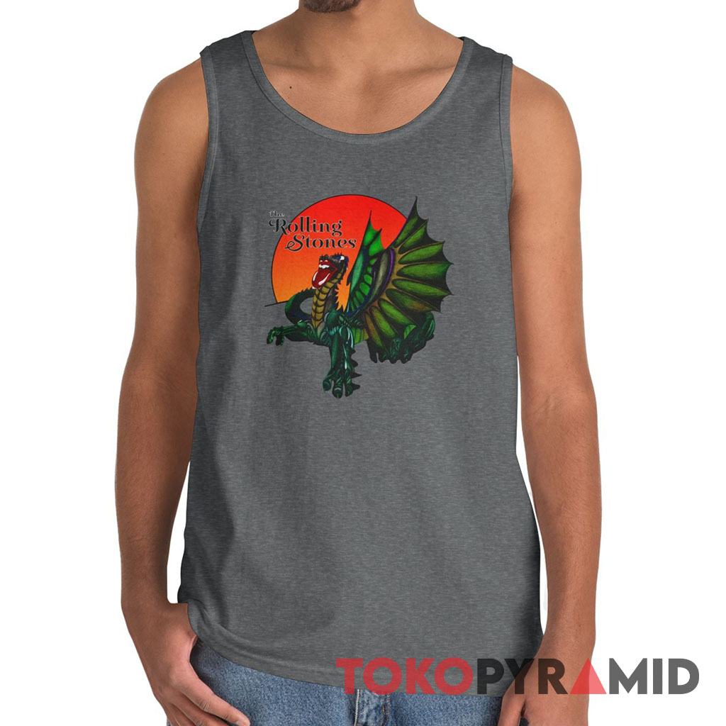 70s Vintage The Rolling Stones Dragon 1978 Day on the Green Rare Tank Top 70s Vintage The Rolling Stones Dragon 1978 Day on the Green Rare Tank Top