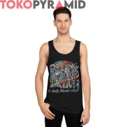 70s Vintage The Rolling Stones Live 78 Rock N Roll Rare Black Tank Top