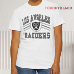 80s 90s Los Angeles Raiders Champion White T shirt