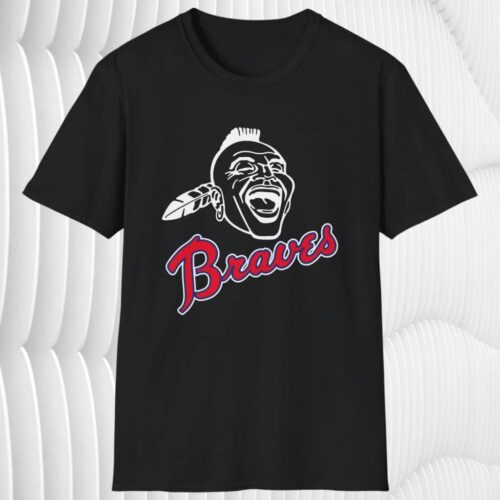80s Atlanta Braves Vintage Logo Shirt Black T shirt 80s Atlanta Braves Vintage Logo Shirt Black T shirt