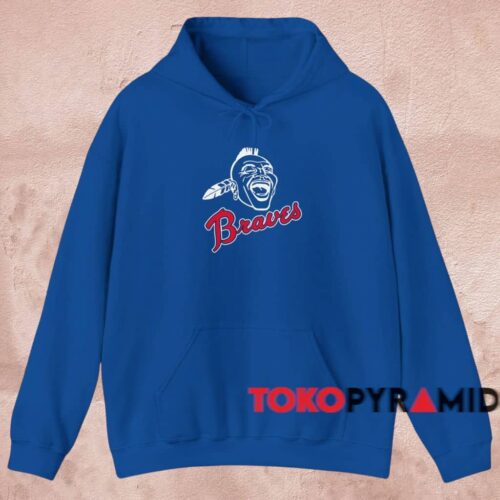80s Atlanta Braves Vintage Logo Shirt Blue Hoodie 80s Atlanta Braves Vintage Logo Shirt Blue Hoodie