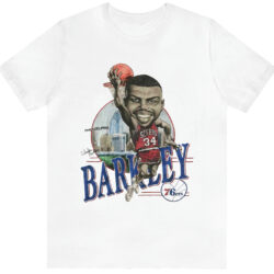 80s Charles Barkley Philadelphia 76ers Caricature T-Shirt 5 80s Charles Barkley Philadelphia 76ers Caricature T shirt