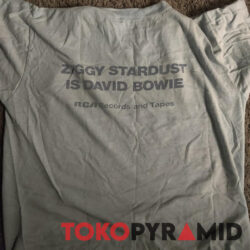 80s David Bowie Is Ziggy Stardust T shirt Feedback Back