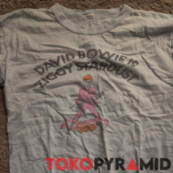 80s David Bowie Is Ziggy Stardust T shirt Feedback Front