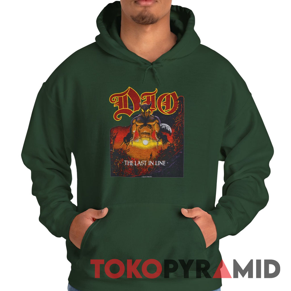 80s Dio The Last In Line Hoodie 80s Dio The Last In Line Hoodie