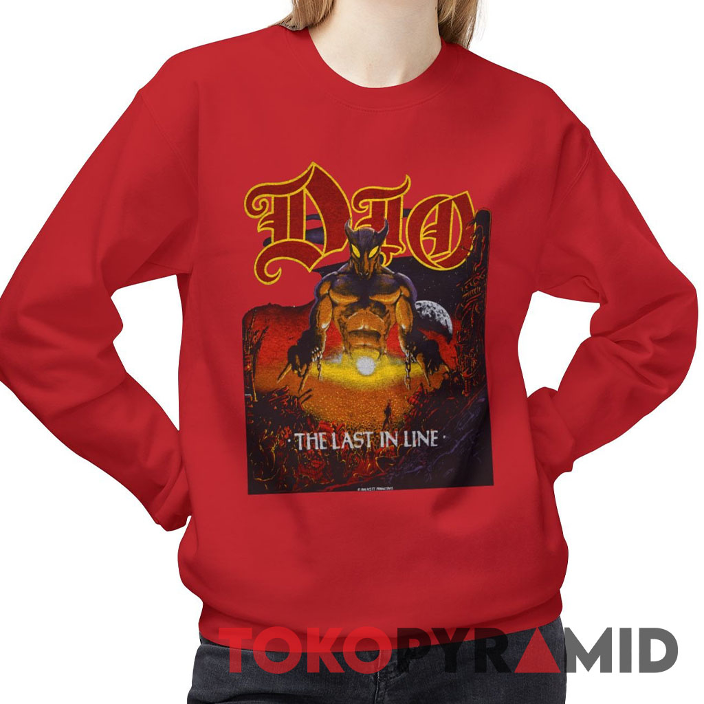 80s Dio The Last In Line Sweatshirt 80s Dio The Last In Line Sweatshirt