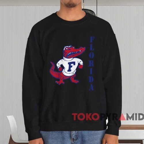 80s Florida Gators Spell Out Shirt Black Sweatshirt