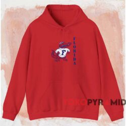 80s Florida Gators Spell Out Shirt Red Hoodie