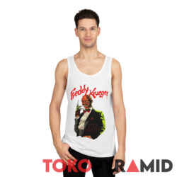 80s Freddy Krueger Let's Party Shirt Vintage Tank Top