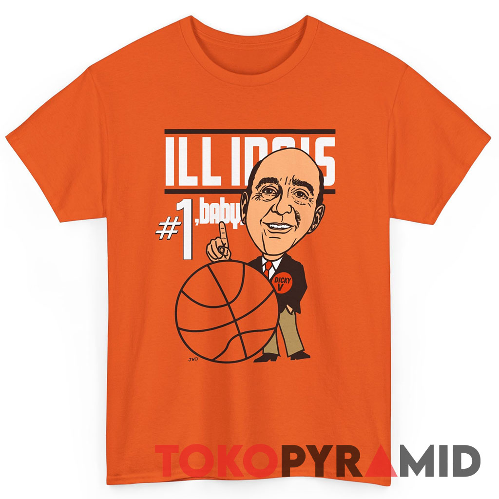 80s Illinois Fighting Illini Dick Vitale Shirt 80s Illinois Fighting Illini Dick Vitale Shirt